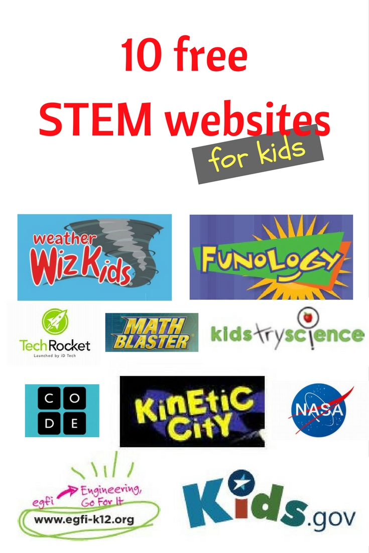 Ten Free STEM Websites For Kids | AllMomDoes