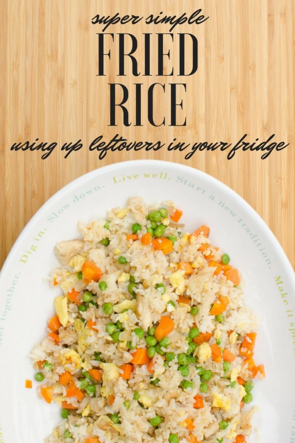 Fried Rice Recipe: The BEST Way to Use Up Leftovers | allmomdoes