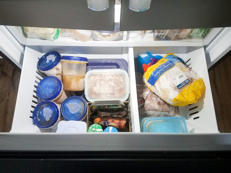 How to Organize a Drawer Freezer AllMomDoes