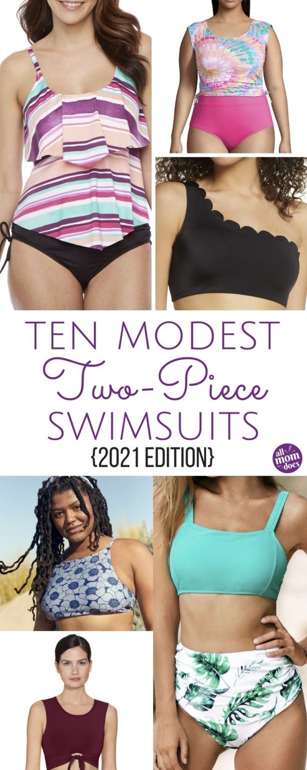 10 Modest Two Piece Swimsuits 2021 Edition Allmomdoes 6148